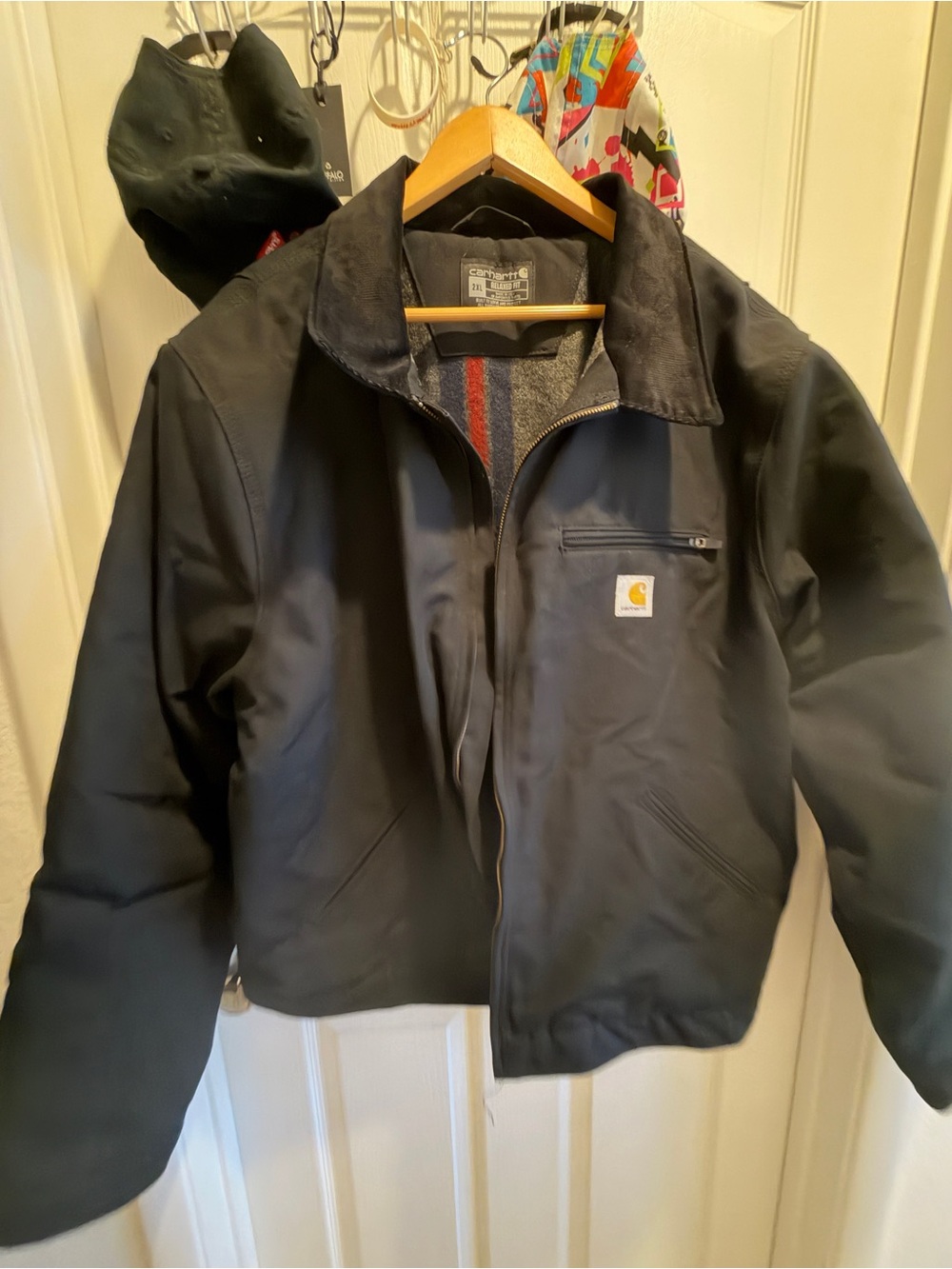 Carhartt Duck Blanket-Lined Detroit Jacket